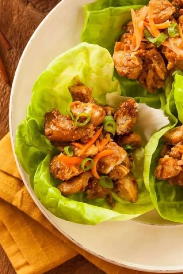 If you love to mix different flavors in your meals, then you have to try these delicious Korean chicken lettuce tacos.
