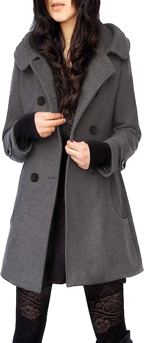 Wool peacoats are an excellent option for those seeking a style and warmth blend.