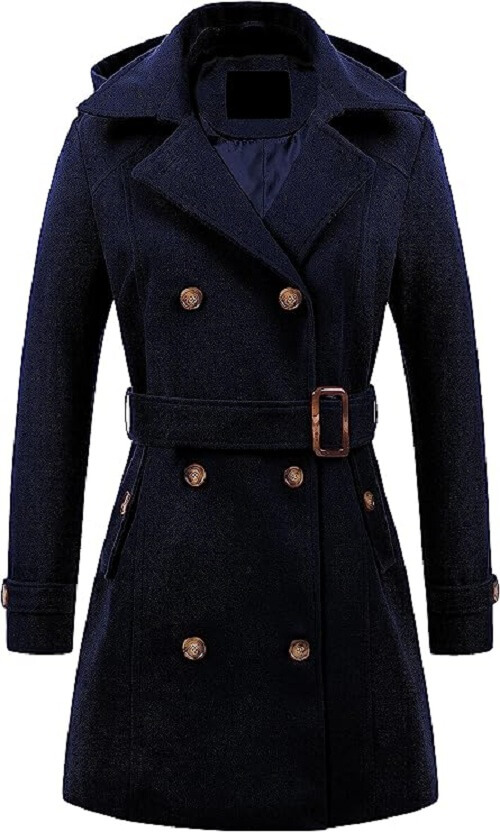 Wool peacoats are an excellent option for those seeking a style and warmth blend.