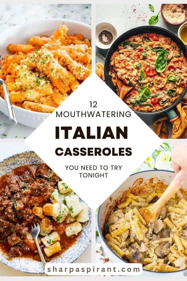 Take your regular lunch and dinner up a notch with these fabulous Italian casseroles! They are not only scrumptious but also come together effortlessly.