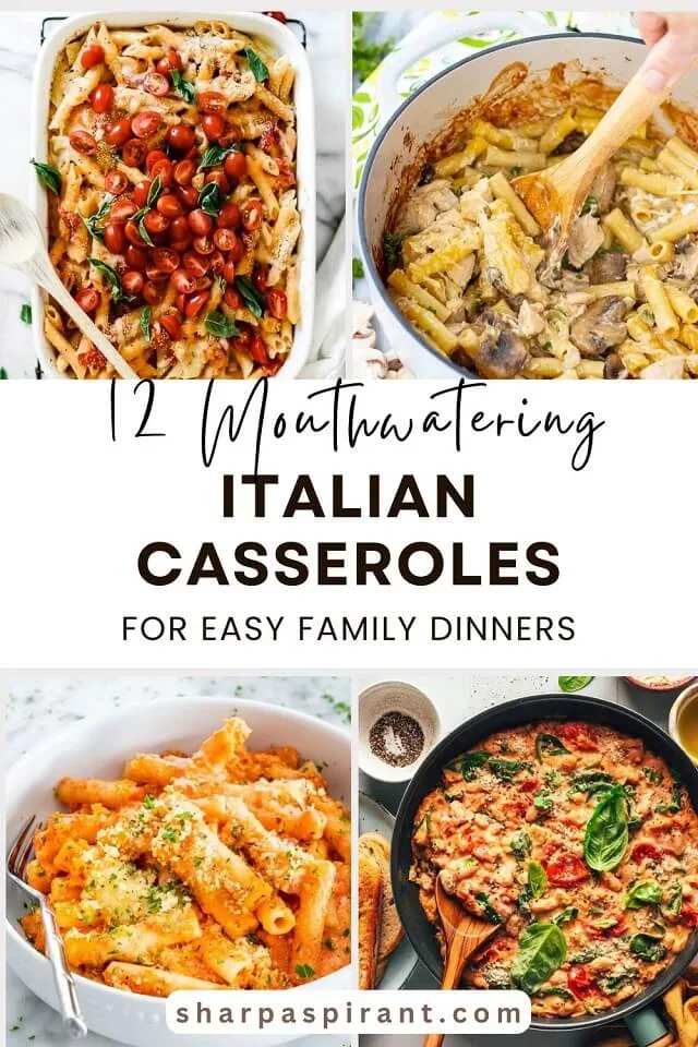 Take your regular lunch and dinner up a notch with these fabulous Italian casseroles! They are not only scrumptious but also come together effortlessly.