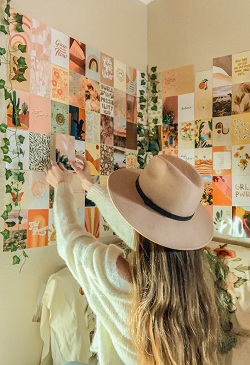 Lindley Wall Kits Desert Dreamer Boho Aesthetic Wall Collage Kit