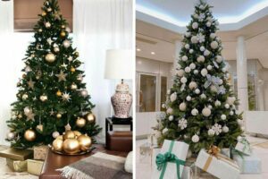 These amazingly beautiful Christmas tree decorations ideas are sure to bring the Holiday Spirit to your homes! Whether you're decorating your first tree for your kids or for the kid in you, take a look at some of our favorite Christmas trees and be inspired. From simple to elegant, traditional to modern, there's something for you here! christmas themes | Christmas tree ideas 2020 | Christmas tree inspiration | Christmas trees 2020 trends