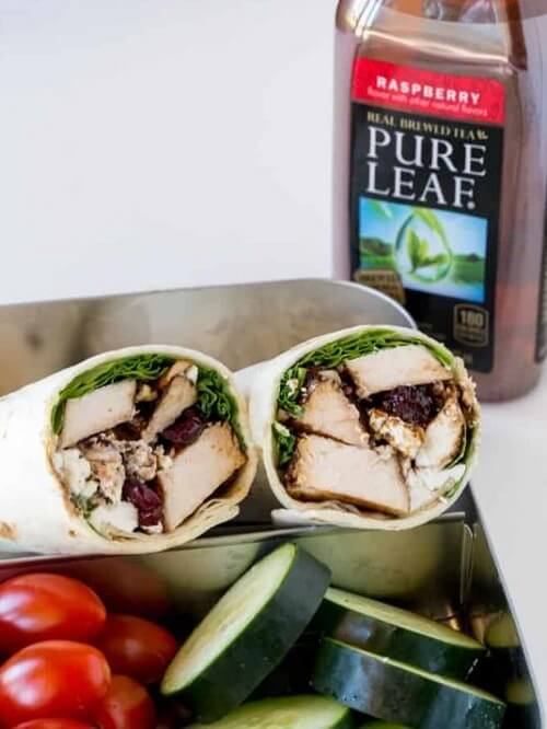 You'll adore these Balsamic Chicken Goat Cheese Wraps for lunch, not just because they're delicious, but also because they're a breeze to whip up.