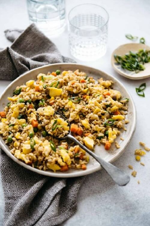 THE EASIEST EGG FRIED RICE