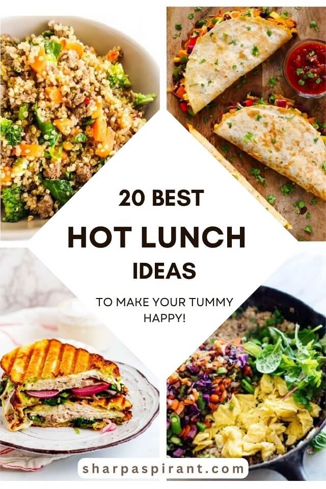 These hot lunch ideas will transform your midday meal from mundane to marvelous! Whether you're craving comfort food or seeking a healthier option, these dishes are sure to satisfy your taste buds and keep you fueled for the day ahead.