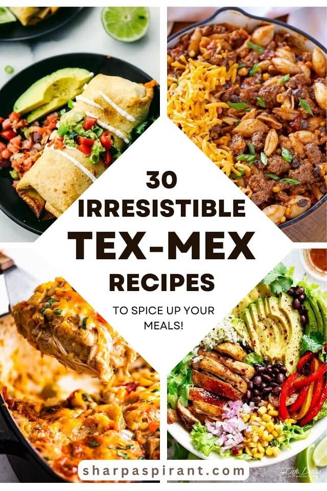 These Tex-Mex recipes will spice up your kitchen! From sizzling fajitas to gooey enchiladas, Tex-Mex food is all about bold, lively tastes that bring everyone to the table. Check them out now!