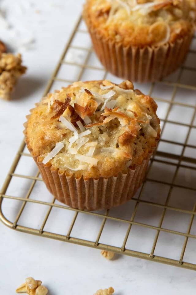 Here's a simple and delightful recipe for Banana Coconut Muffins that puts a fun spin on the classic banana muffins you know and love!