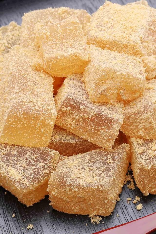 Say hello to Warabi Mochi, a soft, chewy, and jelly-like treat that's a breeze to whip up with just a handful of ingredients.