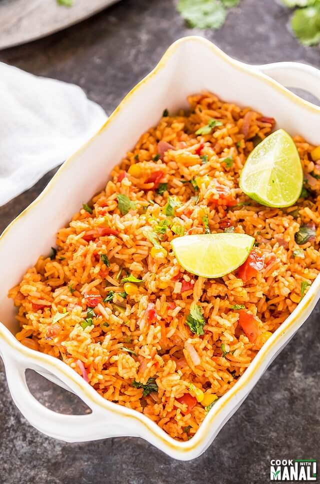 No Mexican feast is complete without a side of fragrant Mexican rice.