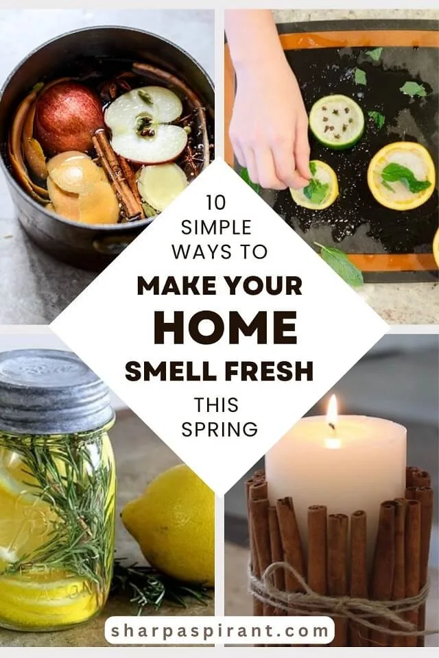 Use these awesome DIY hacks to make your house smell amazing instantly! via www.sharpaspirant.com #homehacks #hometips #homediy