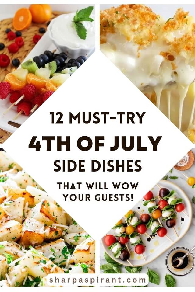 These irresistible 4th of July side dishes that celebrate freedom, family, and fantastic flavors will elevate your Fourth of July feast! Check them out right now!