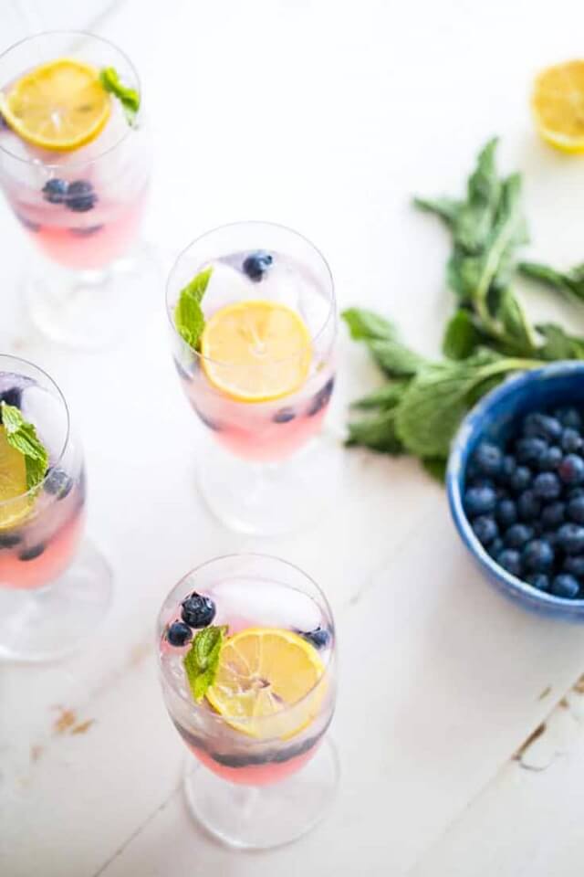 Blueberry Vodka Lemonade