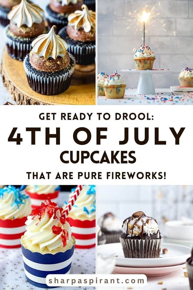 Celebrate Independence Day with festive 4th of July cupcakes—delicious, colorful, and perfect for any holiday gathering! You have to give them a try!