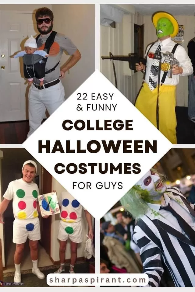 Funny & Easy College Halloween Costumes for Guys! Check out our awesome list of Halloween costumes for college guys that everyone will remember!