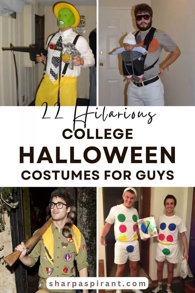 Funny & Easy College Halloween Costumes for Guys! Check out our awesome list of Halloween costumes for college guys that everyone will remember!