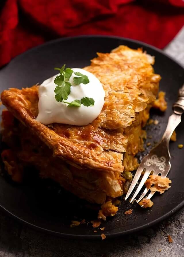 Vegetable Samosa Pie