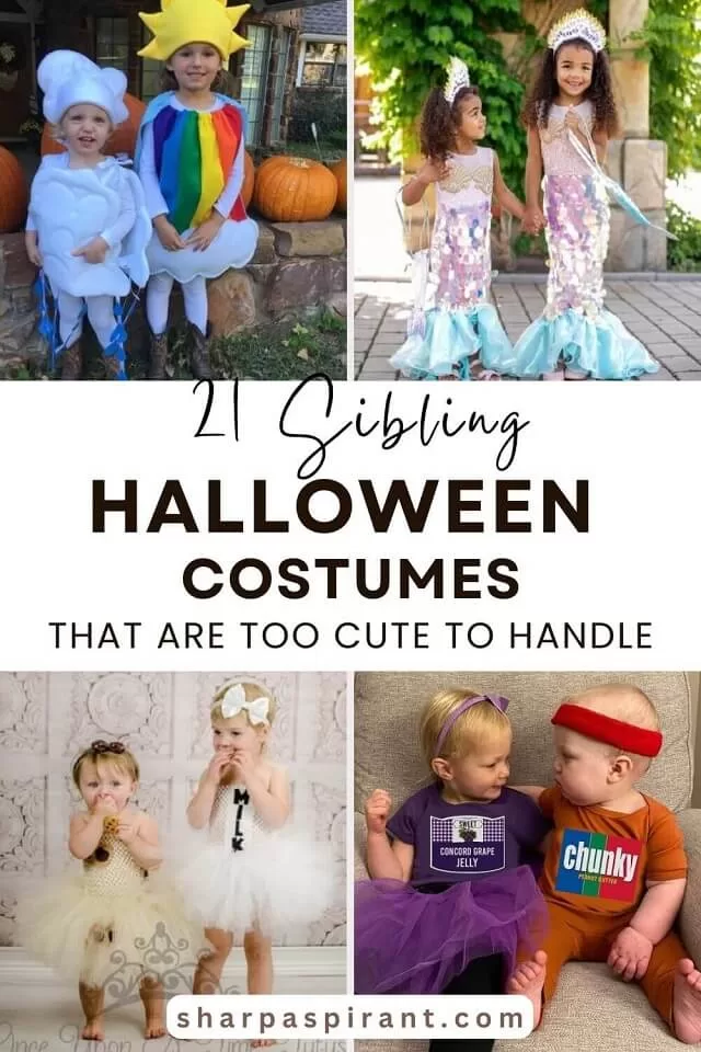 Halloween is a time of magic, mystery, & imagination, and what better way to celebrate than with creative & cute sibling Halloween costumes? Check out this post to get some of the best sibling Halloween costume ideas!