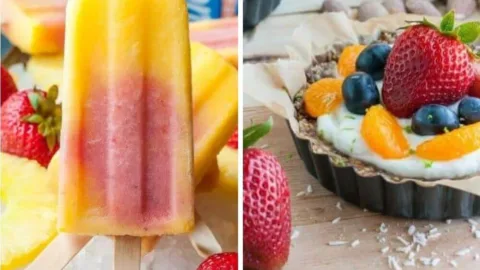 These 17 healthy summer desserts will leave your afternoon cravings satisfied without the guilt. summer desserts recipes, easy summer desserts, healthy summer desserts, summer desserts ideas.