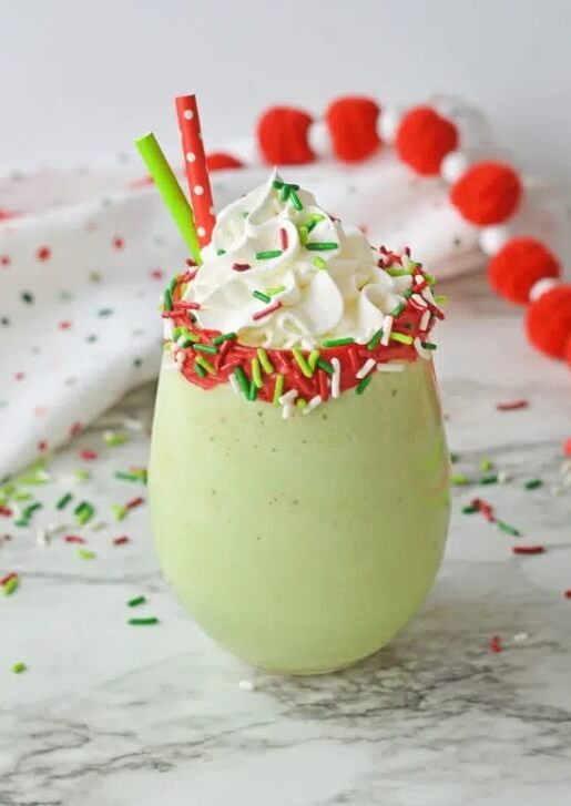 Sipping on one of these festive Christmas milkshakes is the perfect way to get into the holiday spirit! These festive milkshakes are a fun, delicious twist on classic holiday flavors! Think about peppermint, gingerbread, eggnog, and more, all blended up in a creamy, icy treat.