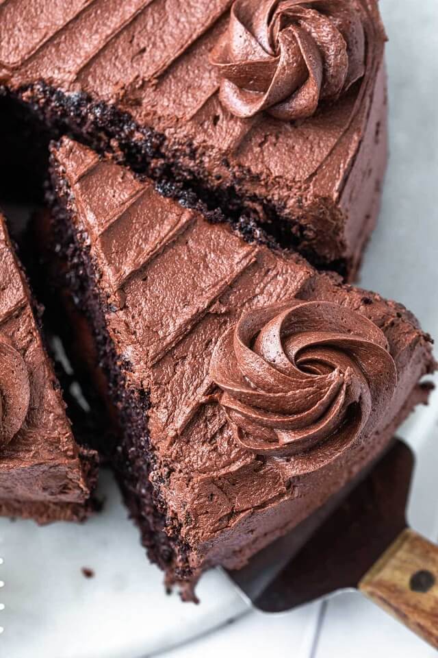 Dairy Free Dark Chocolate Cake