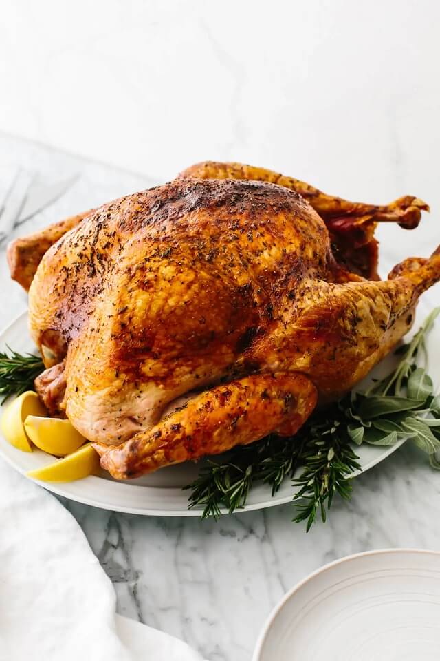 Tired of dry, boring turkey? These 12 Thanksgiving turkey recipes are here to save the day! Whether going out with a whole roast, keeping it simple with a turkey crown, or downsizing for a smaller gathering, there’s something here for everyone.