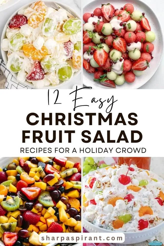 These Christmas fruit salad recipes add a fresh, festive touch to your holiday table! Packed with vibrant fruits and a sweet dressing, they’re a light and delicious crowd-pleaser.
