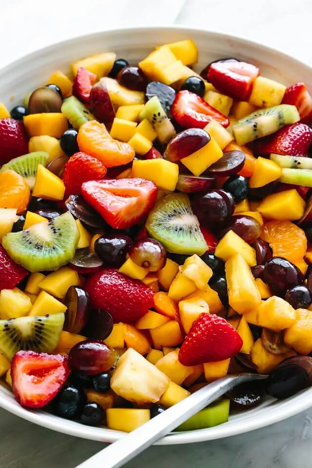 These Christmas fruit salad recipes add a fresh, festive touch to your holiday table! Packed with vibrant fruits and a sweet dressing, they’re a light and delicious crowd-pleaser.