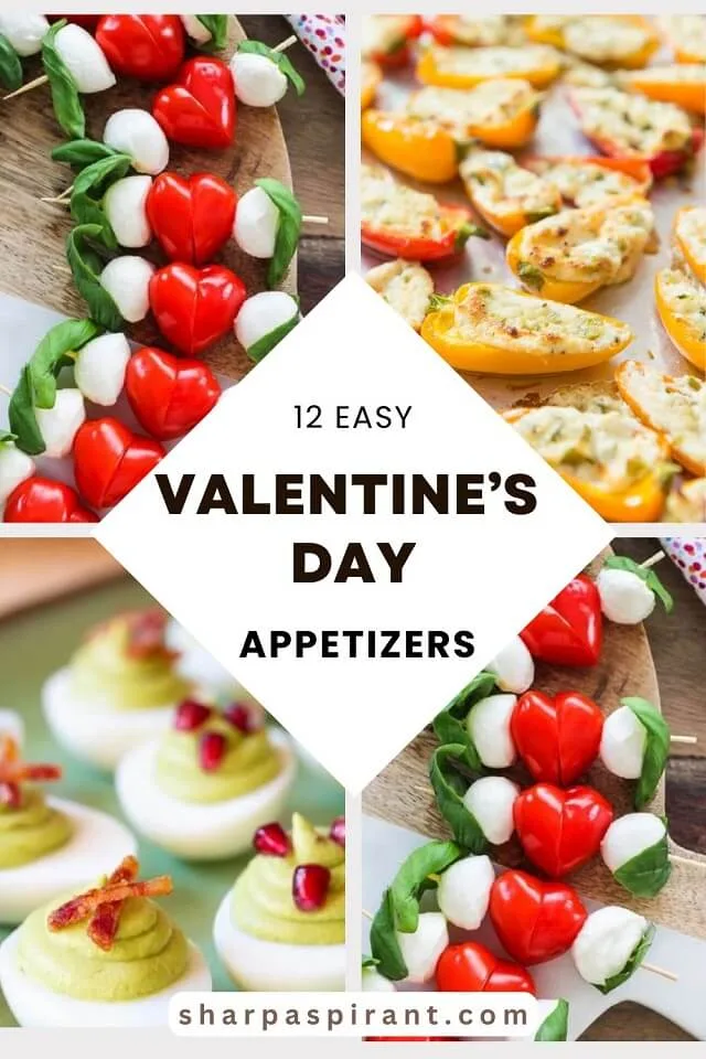 These easy Valentine's Day appetizers are festive, delicious, and simple to make. Perfect for romantic dinners or gatherings!