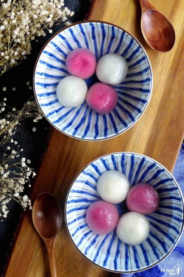 TANG YUAN, CHINESE GLUTINOUS RICE BALLS