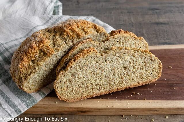 This dense, nutty soda bread is a staple in Irish homes, perfect for dipping in soup or enjoying with butter.