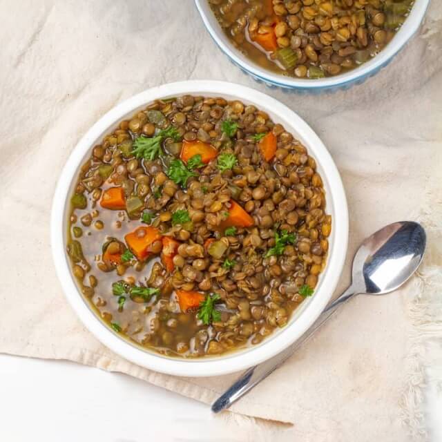 Slow Cooker Lentil Soup