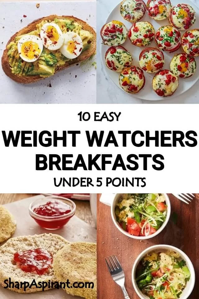 Kickstart your morning with easy Weight Watchers breakfasts under 5 points—simple, healthy, and satisfying meals to keep you energized!
