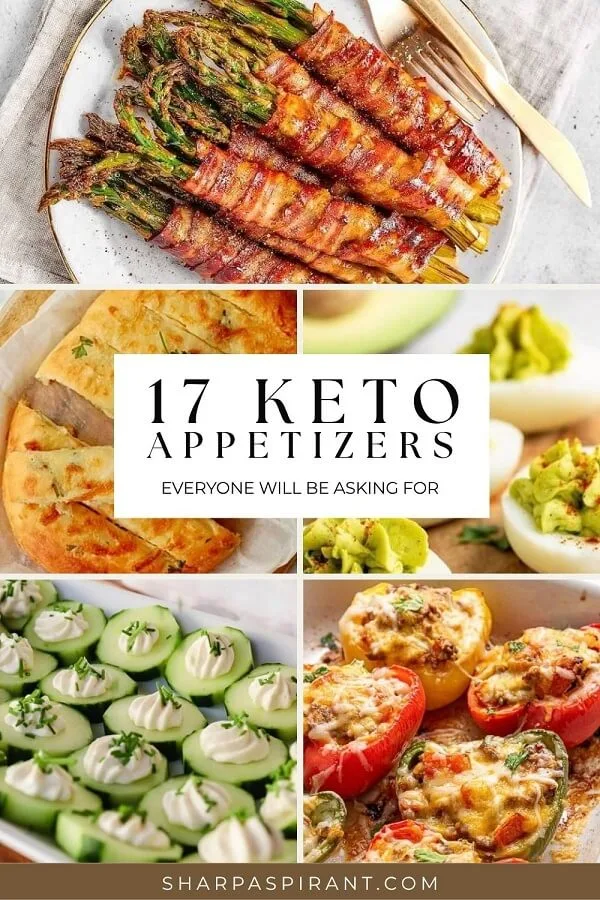 Looking for Keto appetizers, you've come to the right place! From classic twists on deviled eggs and garlic bread to spicy pork rinds and keto mini frittatas, there's something for everyone. Looking for Keto appetizers, you've come to the right place! From classic twists on deviled eggs and garlic bread to spicy pork rinds and keto mini frittatas, there's something for everyone.