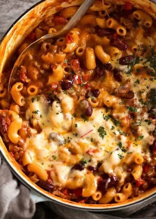One-Pot Chili Mac