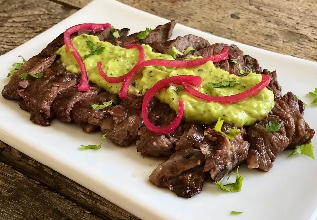 Grilled Skirt Steak with Lime Marinade