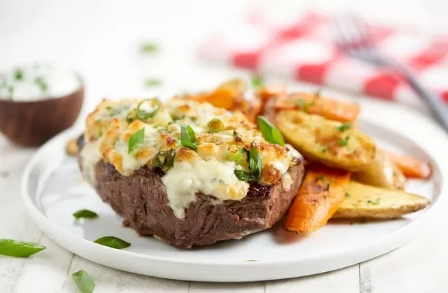 Blue Cheese Crusted Sirloin