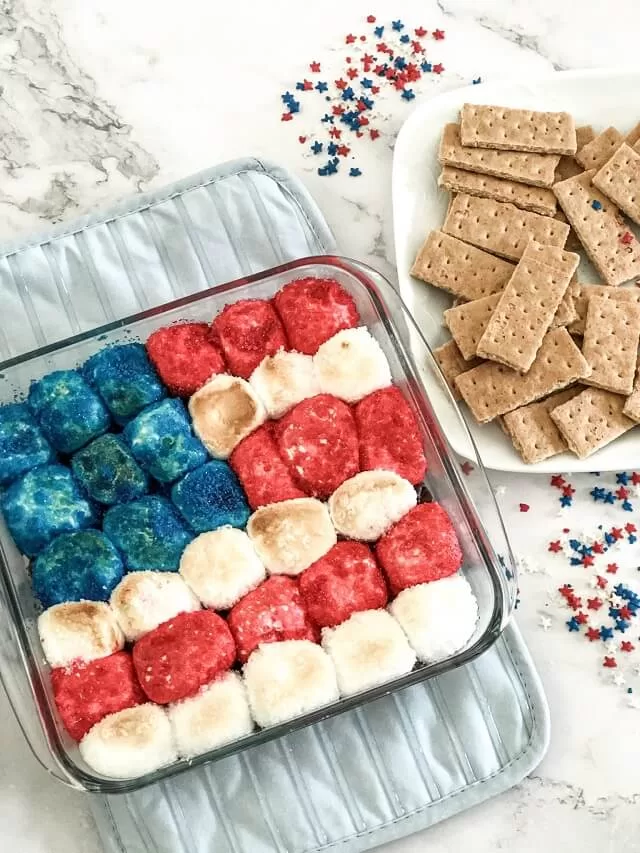 Patriotic S’mores Dip