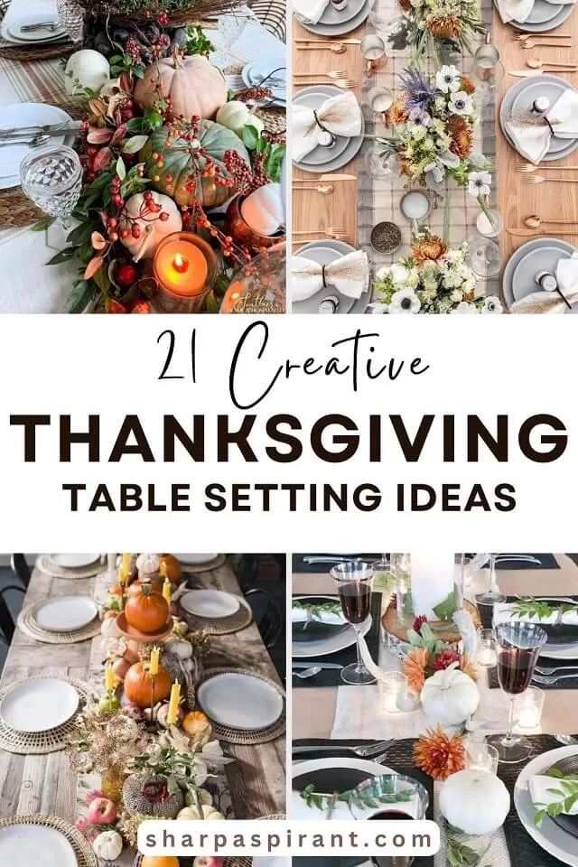 Set the mood this holiday with 21 Thanksgiving table setting ideas featuring rustic, elegant, and budget-friendly styles for every gathering.