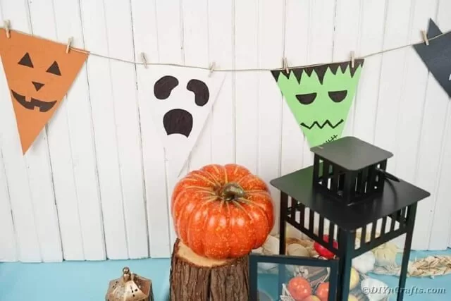 Monster Face Garland