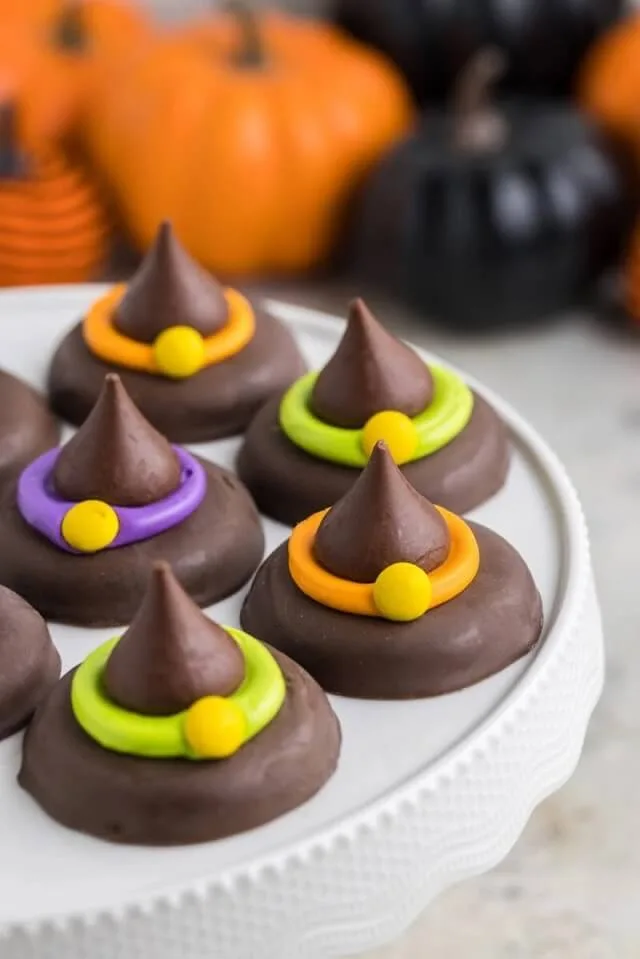 Halloween Witch Hat Cookies