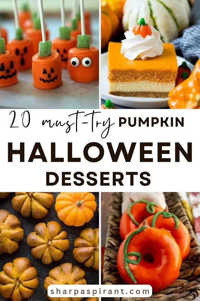 Craving pumpkin this Halloween? Try these spooky, pumpkin-flavored Halloween desserts perfect for parties, trick-or-treat nights, or fall baking.