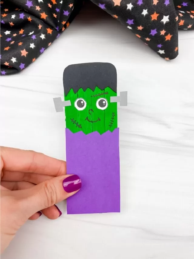 Popsicle Stick Frankensteins