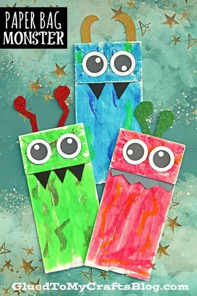 Paper Bag Monsters
