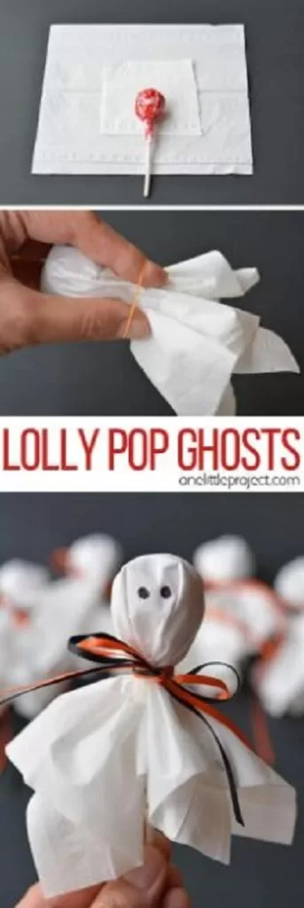 Ghost Lollipops
