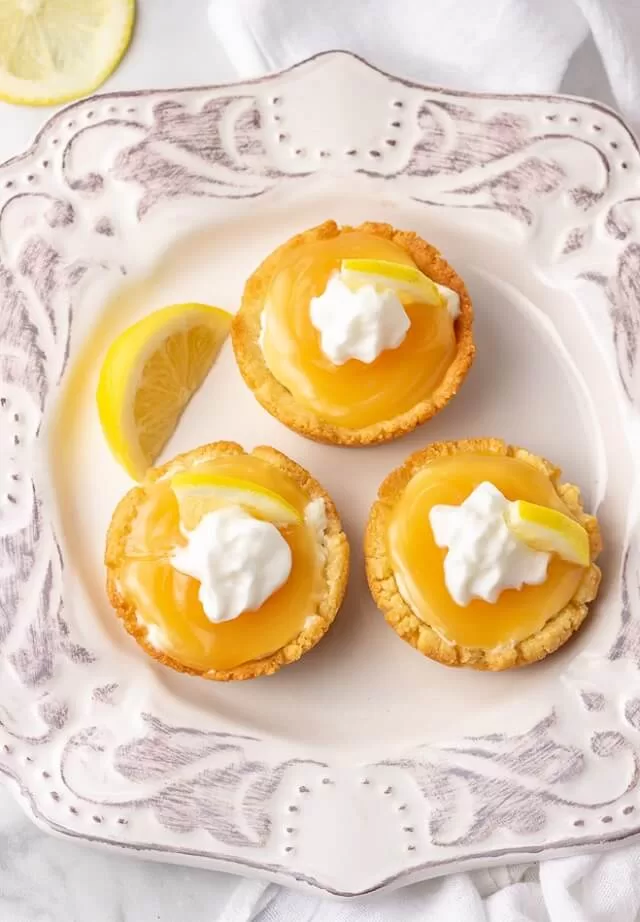 Keto Lemon Supreme Tarts