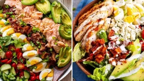 Get 17+ easy keto salad recipes with fresh, low carb ingredients, quick prep, and flavorful toppings for healthy lunches, dinners, and meal prep.