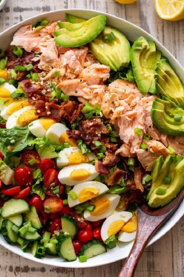 Salmon Cobb Salad