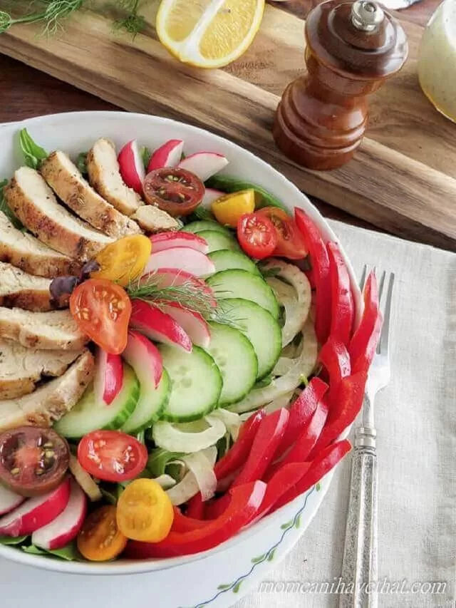Herb Grilled Chicken Salad