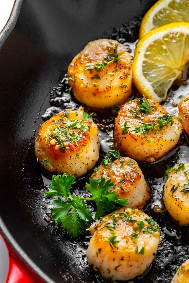 Pan Seared Scallops